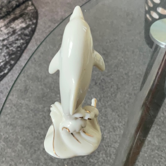 Lenox Dolphin and Elephant Figurines - Picture 9 of 11